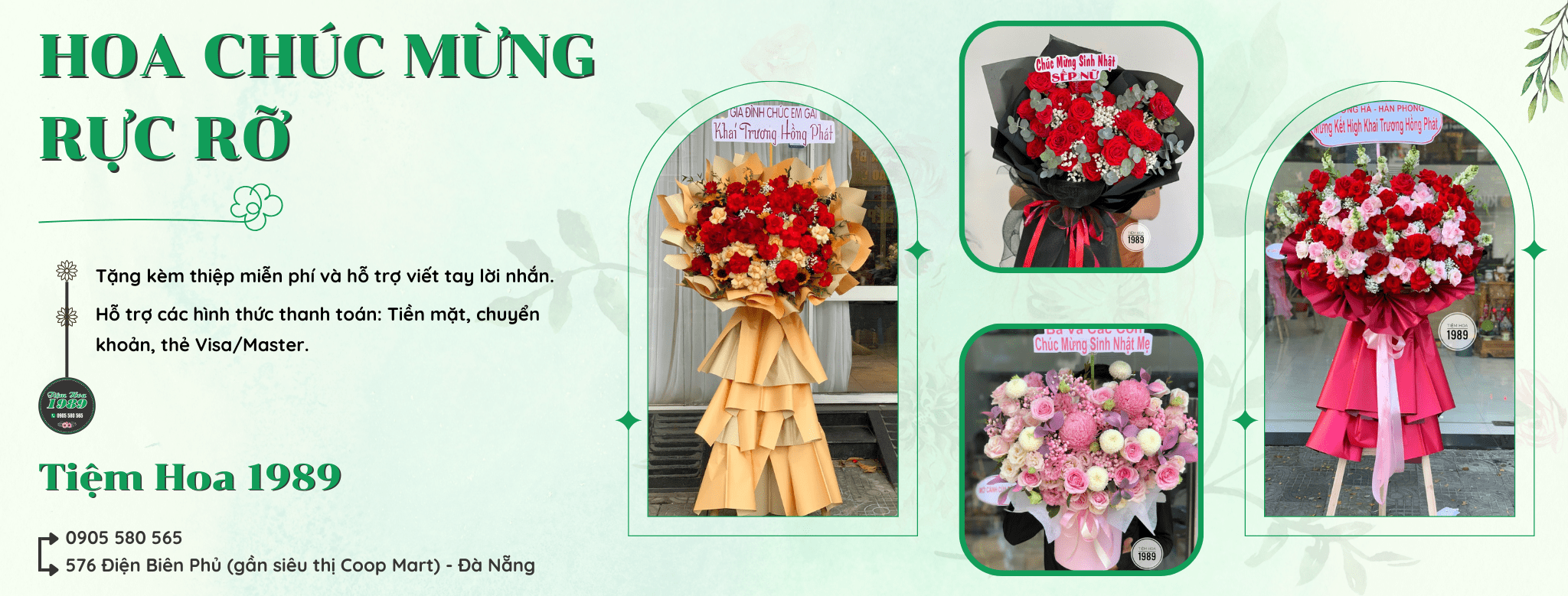 Hoa chúc mừng