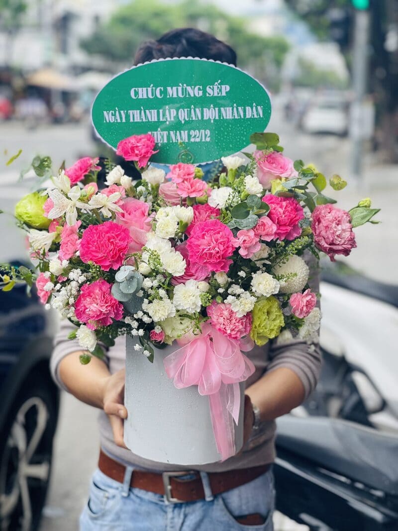 Hoa chúc mừng ngày lễ