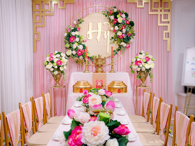 Hoa Cưới Để Bàn 19