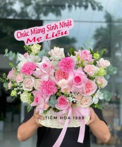 Giỏ Hoa Tươi 14